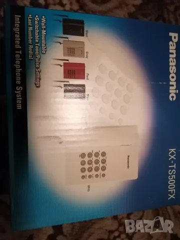 домашен телефон panasonic, снимка 3 - Стационарни телефони и факсове - 55956560