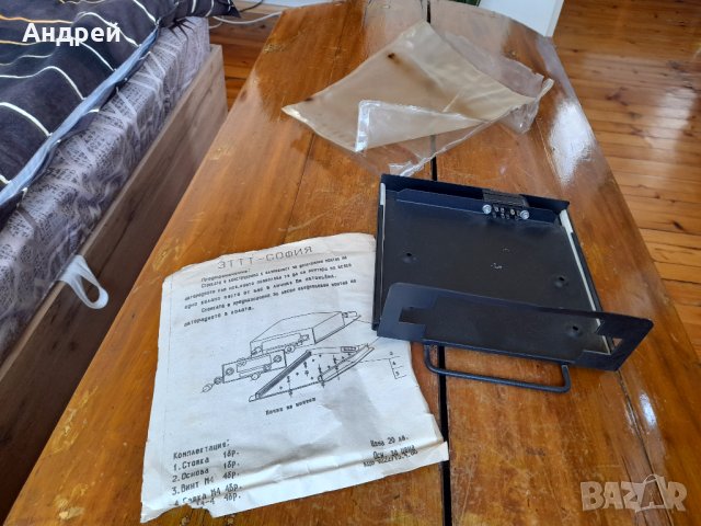 Стара стойка,шейна за автомобилно радио, снимка 2 - Антикварни и старинни предмети - 41066627