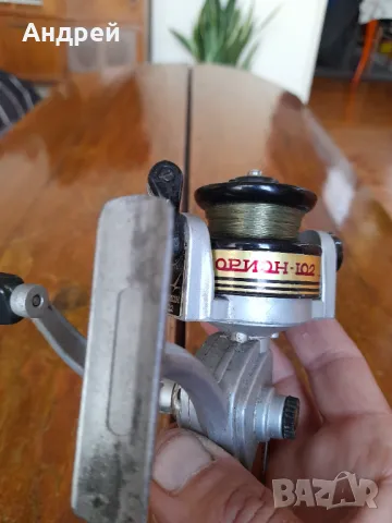 Стара риболовна макара Орион 102 #2, снимка 7 - Макари - 47882851