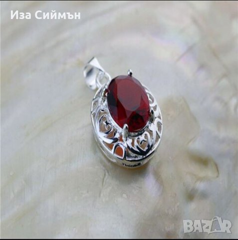 Сребърни колиета без синджирче, снимка 5 - Колиета, медальони, синджири - 34191435