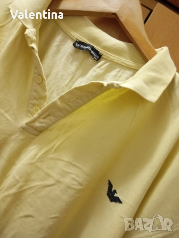 Мъжка тениска голям размер Armani, снимка 3 - Тениски - 51702705