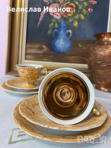 Два тройни сета полски порцелан Zaklady Porcelany  в отлично състояние., снимка 8 - Сервизи - 50407270