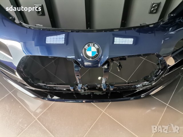 Предна Броня BMW 7 i7 G70 M Пакет БМВ 7 и7 Г70 Мn Спорт Хром Комплект - A36, снимка 7 - Части - 41316840