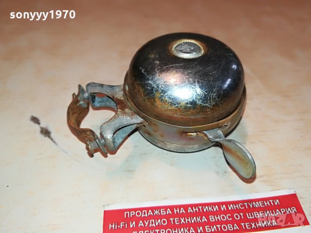 РЕТРО ЗВЪНЕЦ ВНОС шВЕИЦАРИЯ 0703221747, снимка 2 - Антикварни и старинни предмети - 36025971