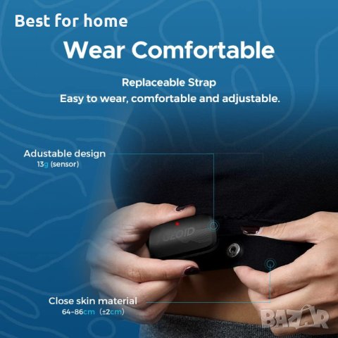 GEOID Монитор за пулс HS500, снимка 6 - Спортна екипировка - 41397995