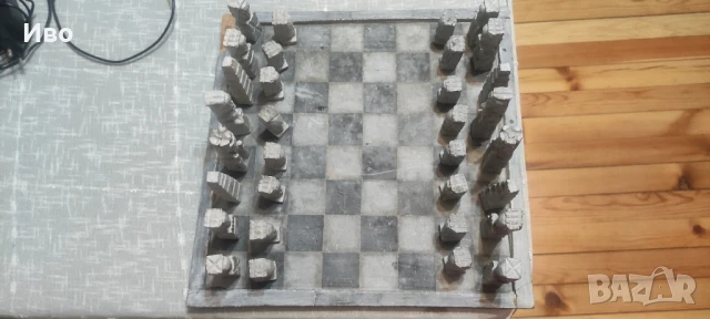 шах от дялан камък, снимка 2 - Антикварни и старинни предмети - 50716826