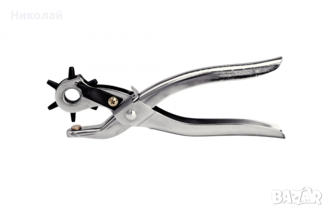 Клещи замба , ножица дзамба , Пробиване на дупка , отвор в колан