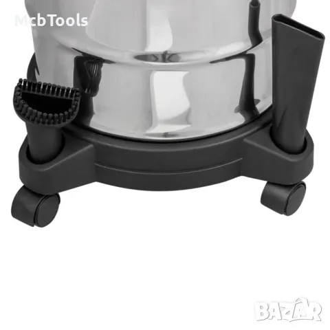 Прахосмукачка за сухо и мокро почистване 30л ROCKFORCE, 1200w, снимка 5 - Прахосмукачки - 47858624