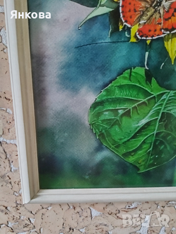 Картина акварел , снимка 5 - Картини - 44713524