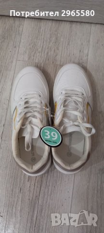 Нови кожени дамски маратонки н. 39 LC WAIKIKI , снимка 4 - Маратонки - 39449409