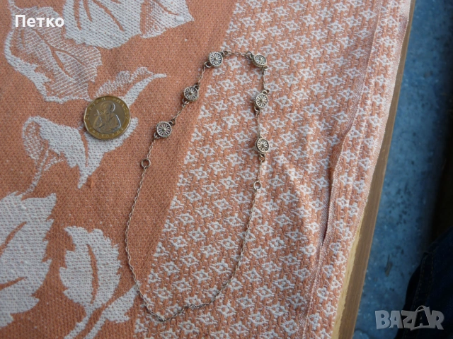 Старо сребърно колие