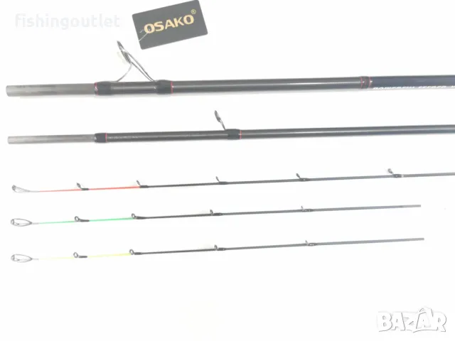 Фидер въдица за далечни дистанции Osako Powerful Feeder 300gr акция / 3,90 и 4.20мт, снимка 2 - Въдици - 49735551