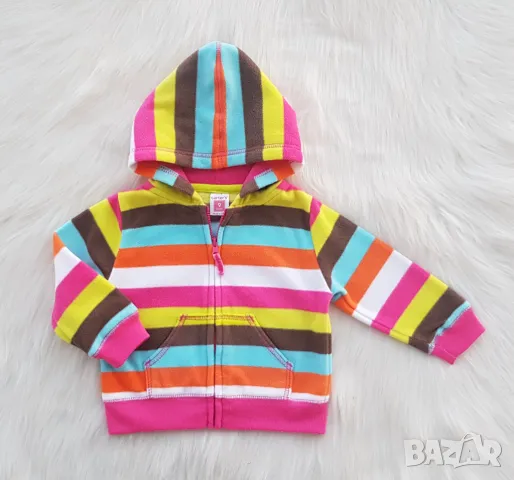 Бебешки суичър Carter's 6-9 месеца , снимка 2 - Бебешки блузки - 47807828