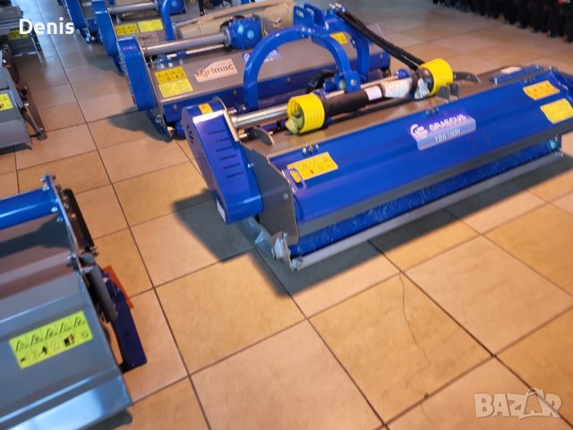 Мулчер GRAECUS EKN 85 см. - Гърция. Лозаро овощарски ЛЕК тип за малки трактори, снимка 2 - Градинска техника - 41376079