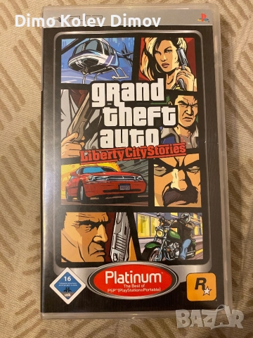 GTA Liberty City Stories. SONY PSP. 