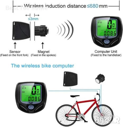 Велосипеден скоростомер и одометър, снимка 4 - Друга електроника - 49891709
