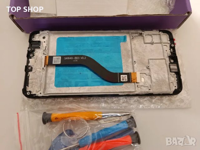 Нов оригинален тъч за Samsung A20s A207 A2070 SY-A20S + протектор и инструменти, снимка 2 - Тъч скрийн за телефони - 48264065
