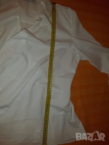 Много интересен модел риза с дълъг ръкав  ZARA р-р XL, снимка 12 - Ризи - 34486419