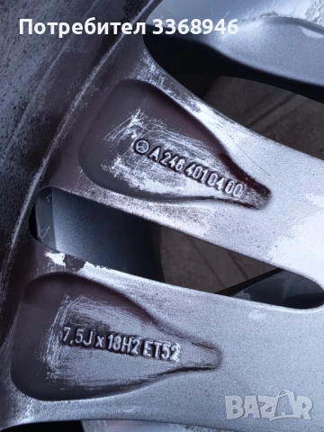 Джанти Мерцедес 18" 5х112 MERCEDES 5X112 CLA A B C E, снимка 11 - Гуми и джанти - 53803250