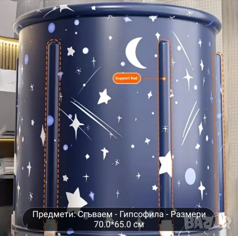 Сгъваема преносима спа вана, снимка 4 - Други стоки за дома - 53583165