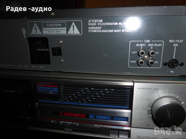JVC TD-X201 tape deck, снимка 5 - Декове - 53540481