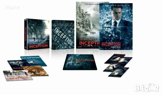 Генезис / Inception Ultimate Collectors Edition Steelbook 4K Ultra HD + Blu Ray диск без Бг субтитри, снимка 2 - Blu-Ray филми - 55805778