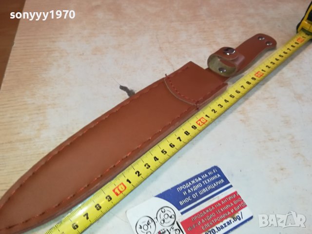КОЖЕНА КАНИЯ 37СМ ЗА НОЖ 0702241142, снимка 3 - Ножове - 44175850