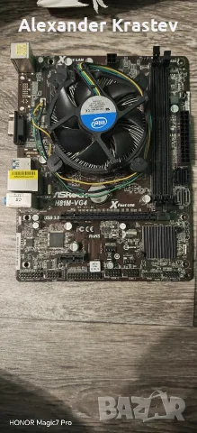 Дънна платка Asrock H81M-VGA, снимка 3 - Дънни платки - 56160634