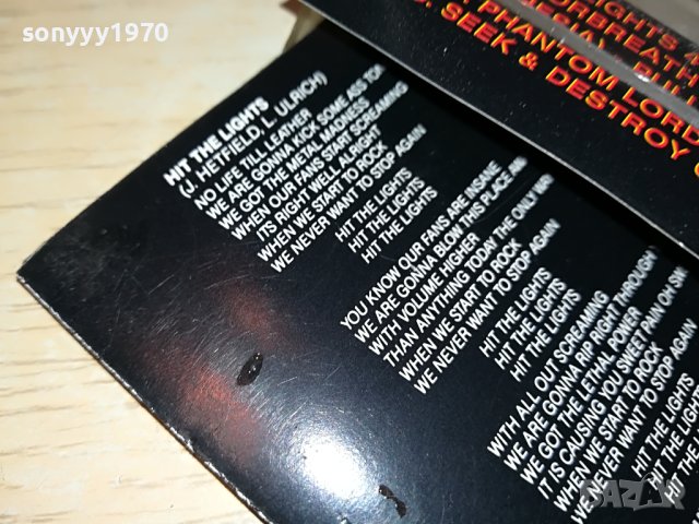 *METALLICA-КАСЕТА 1005231308, снимка 11 - Аудио касети - 40652961