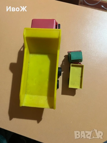 Стари играчки самосвал, снимка 3 - Колекции - 53685884