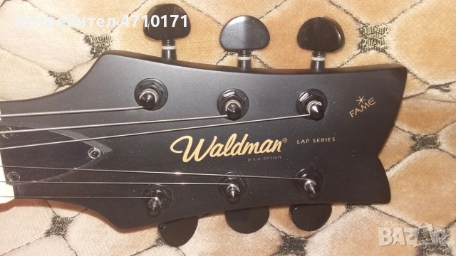 Електрическа китара "Waldman", снимка 3 - Китари - 53114628