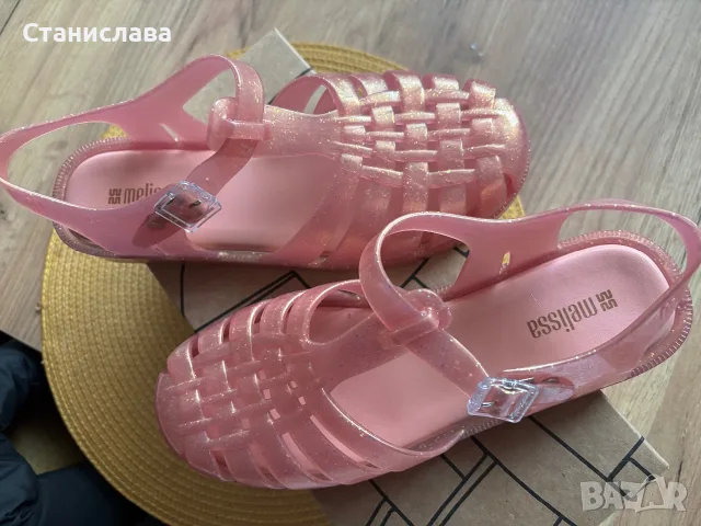 Melissa possession glitter pink сандали, снимка 3 - Сандали - 55808347