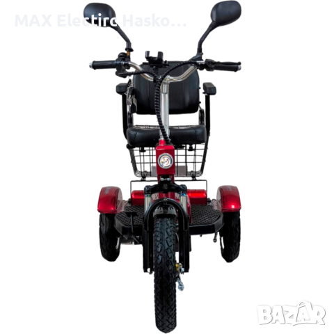 Електрическа триколка A6 LUX+ 1000W RED, снимка 8 - Мотоциклети и мототехника - 44751797