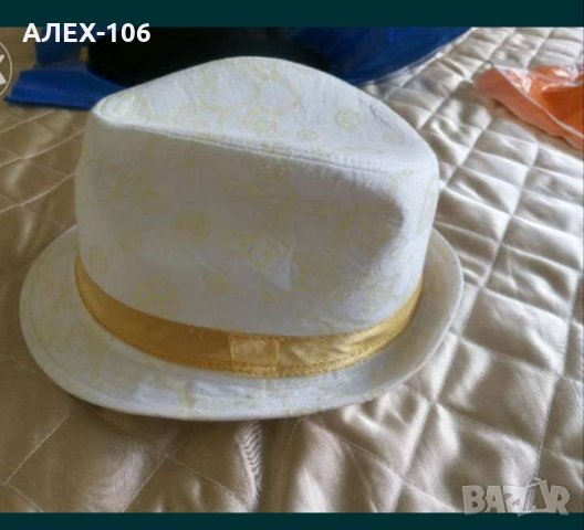 Шапка бяло и златно , снимка 3 - Други - 41918186