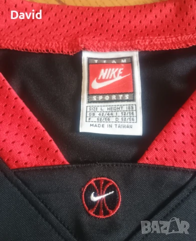 Оригинален ретро баскетболен потник Nike 90s, снимка 4 - Баскетбол - 51181245