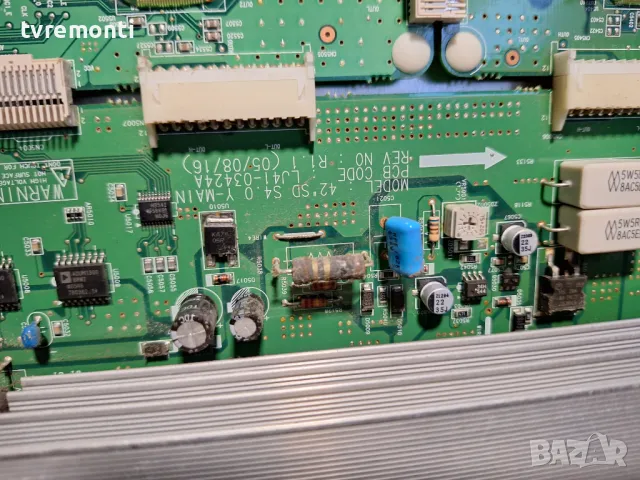 Y-MAIN LJ41-03424A LJ92-01337A PHILIPS 42PF5320/10 ,For 42Inc Display S42SD-YB05, снимка 2 - Части и Платки - 48303363