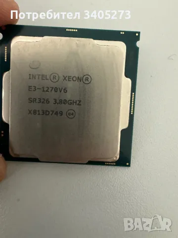 Процесор Intel Xeon E3-1270v6 SR326 сокер LGA1151, снимка 2 - Процесори - 47293163
