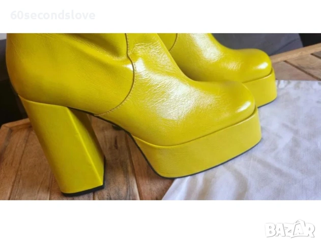 KAREN MILLEN уникални нови ботуши естествена кожа 40 номер, снимка 6 - Дамски ботуши - 53164269