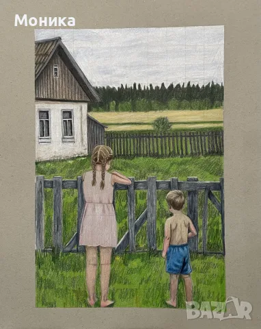 Продавам авторска картина