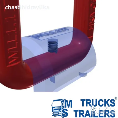 Халка за укрепване на товари - 5T 45053310, снимка 2 - Части - 48767476