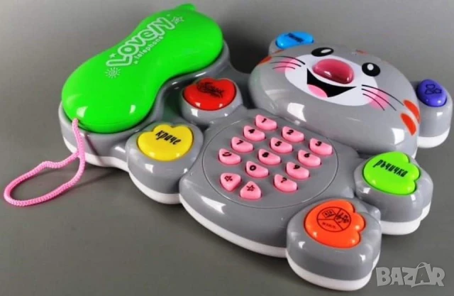 Интepaĸтивно телефонче “Koтe Лъĸи”  , снимка 2 - Музикални играчки - 50977931