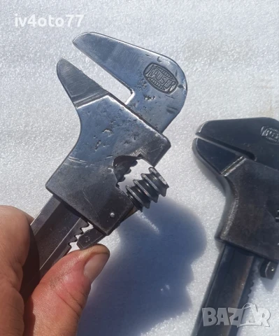 2 бр. стари немски раздвижни ключа Mauzer , снимка 7 - Ключове - 50755087