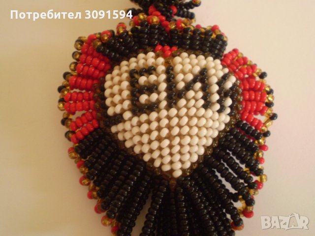 Накит Колие от мъниста ръчно изработен, снимка 5 - Други ценни предмети - 34615631