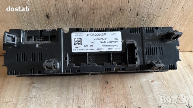 Панел за климатроник на Audi A8 D4, снимка 2 - Части - 51753540