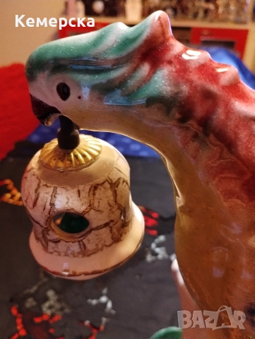 Нощна лампа папагал, снимка 3 - Антикварни и старинни предмети - 52594467