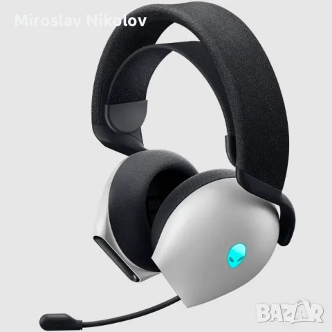 Alienware Dual Mode Wireless Gaming Headset - AW720H (Lunar Light) - Слушалки