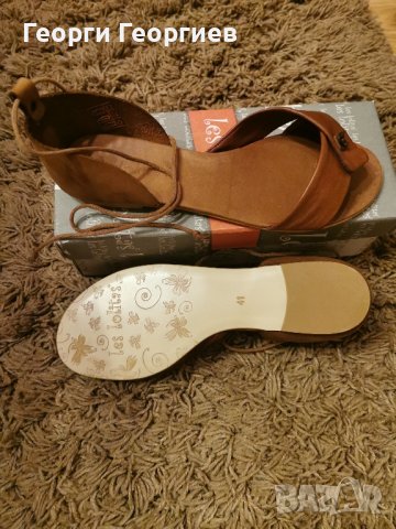 Нови сандали естествена кожа, снимка 3 - Сандали - 39369819