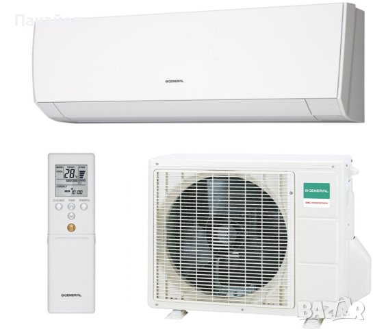 Инверторен климатик Fujitsu General ASHG12LMCA/ AOHG12LMCA, 12 000 BTU, Клас А++