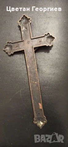 метален кръст, снимка 5 - Антикварни и старинни предмети - 48800619