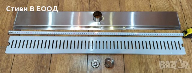 Сифон за баня стомана 80 см. / 10 см. Ново.., снимка 4 - ВИК - 34857289